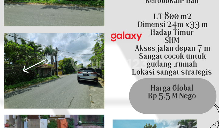 Tanah Strategis Muding Indah Kerobokan Kuta Utara Bali 6