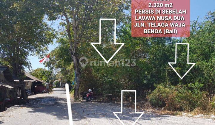 Tanah Strategis Dekat Hotel Tanjung Benoa Bali 1