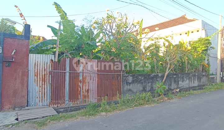 Strategic Land Suitable for Villa Near Puputan Renon Denpasar Bali