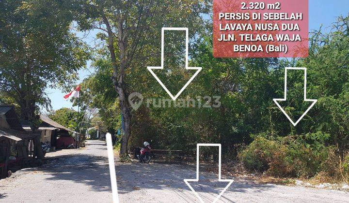 Tanah Strategis Dekat Pantai Tanjung Benoa Bali 1