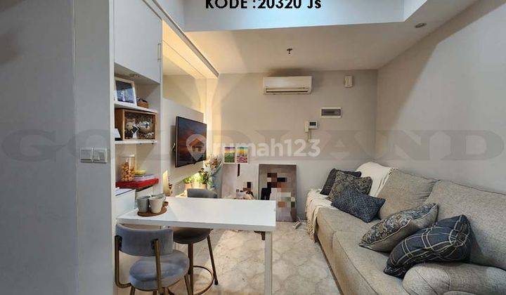  Apartemen Dijual The Mansion, Full Furnish, Luas 57 Meter, Kode 20320 Js 1