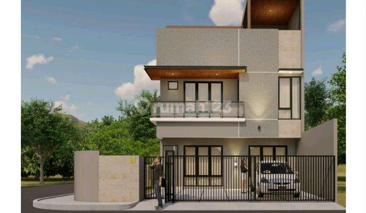 Dijual Rumah Brand New 3 Lantai Taman Villa Meruya 1