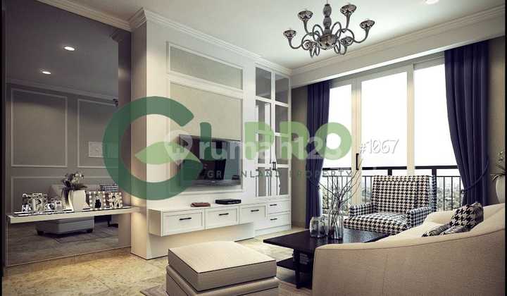 Luxury Furnished, Apartemen Pakubuwono House 3 Bedroom Jakarta Selatan