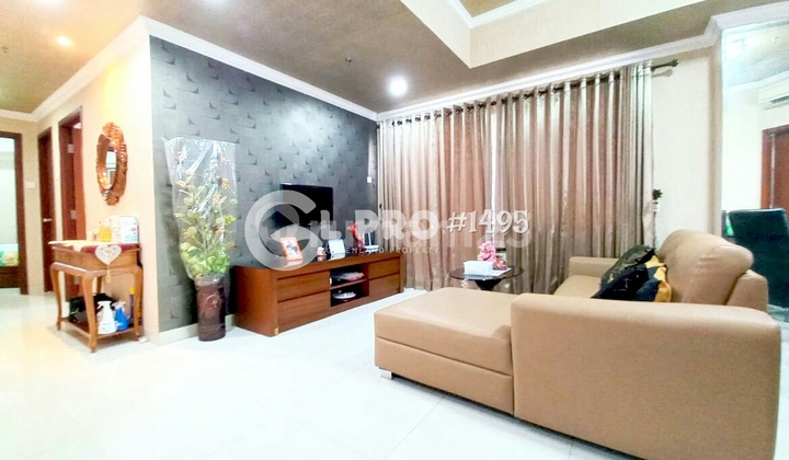 For Sale Best View, Private Lift Apartment Royal Medit 2+1 Bedrooms 90 sqm Eligible for Bank Mortgage in Tanjung Duren, West Jakarta