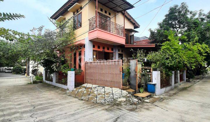 Rumah Hoek dijual di Taman Harapan Baru Bekasi 1