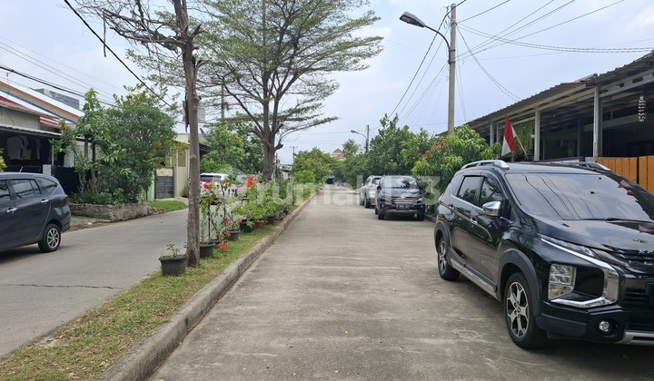 tampak depan rumah dijual di harapan mulya