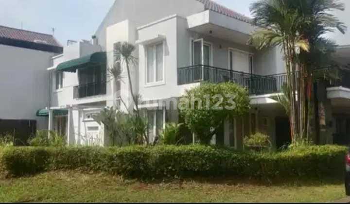 For Rent Corner House Near Park In Raffles Cibubur