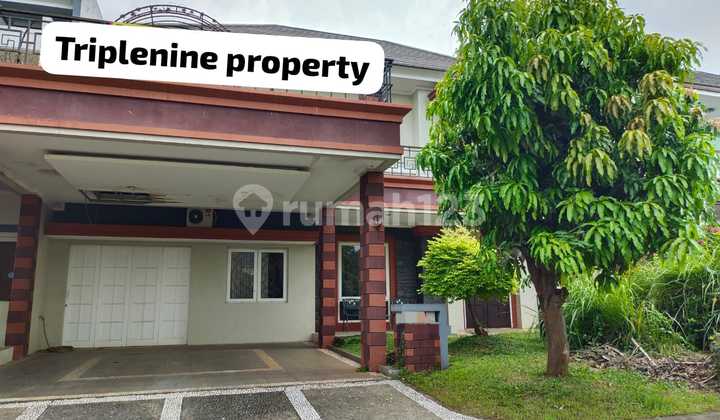Jual Cepat Rumah Depan Taman Di Kota Wisata Cibubur 