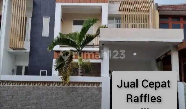 Jual Cepat Rumah 4+1 Kamar Tidur Rapih Siap Huni Rafflesh 1