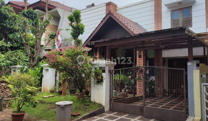 Villa Cinere Mas, Siap Huni, Depan Taman, ada 2 kamar di bawah 1