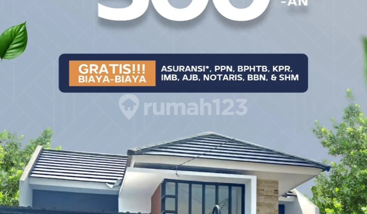 Silvi - Rumah baru dari Developer, Siap huni, bagus, bersih, lokasi terbentuk dan banyak fasilitas 2