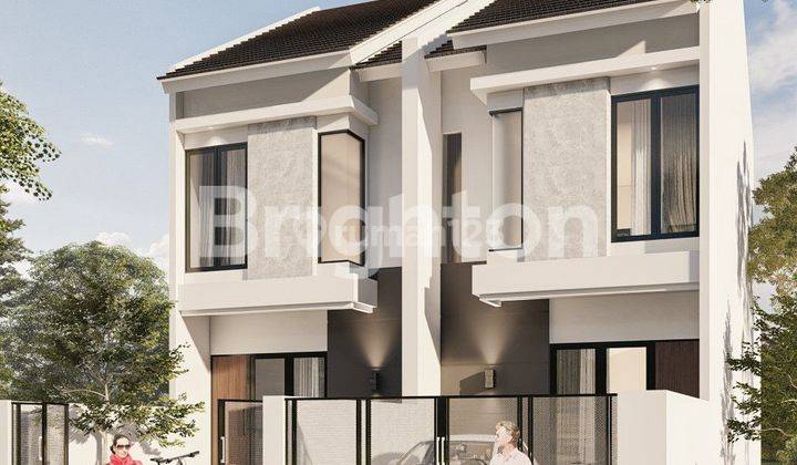 Rumah 2 Lantai New Gress Minimalis Modern Pondok Tjandra 1