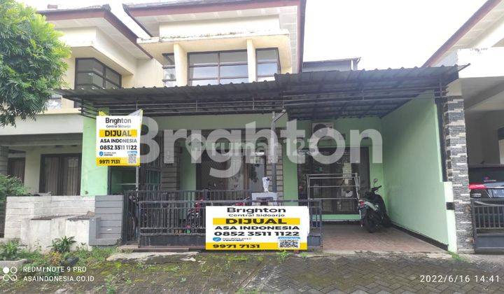 Rumah Siap Huni, di Puri Surya Jaya Gedangan Sidoarjo Cluster depan. 1