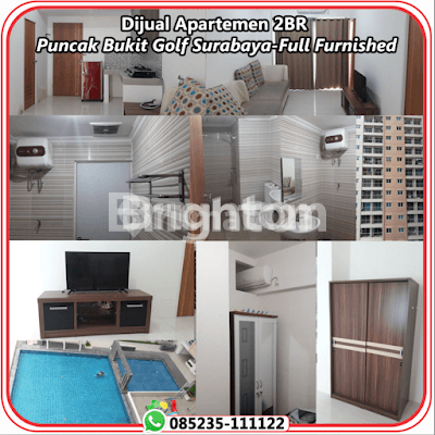 Siap huni, Full Furnished Apartemen Puncak Bukit Golf Surabaya 1