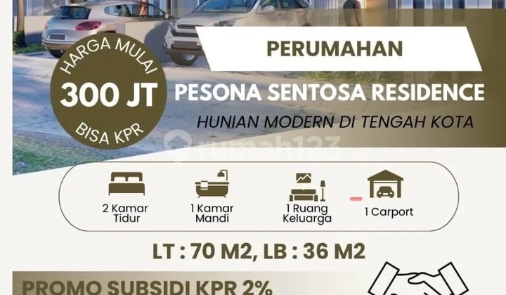 Silvi - Rumah baru dari Developer, Siap huni, bagus, bersih, lokasi terbentuk dan banyak fasilitas 2