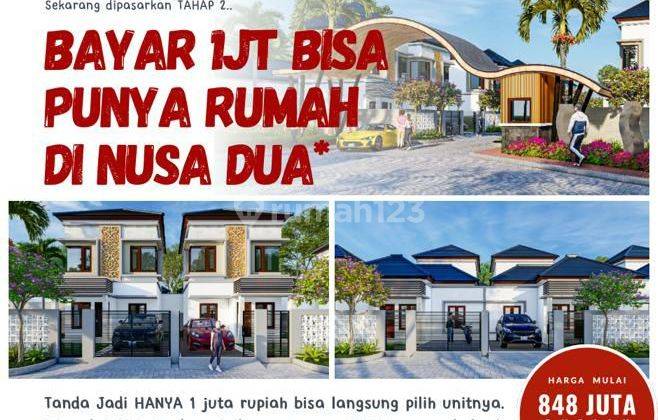 Jual Rumah Murah Minimalis di Nusa Dua Bali 1