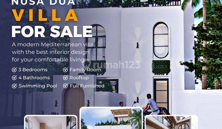 Rumah Baru design Santorini di Nusa Dua Bali 1