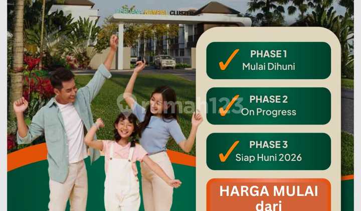 Rumah Murah di Nusa Dua Bali One Gate System Cluster Bebas Banjir