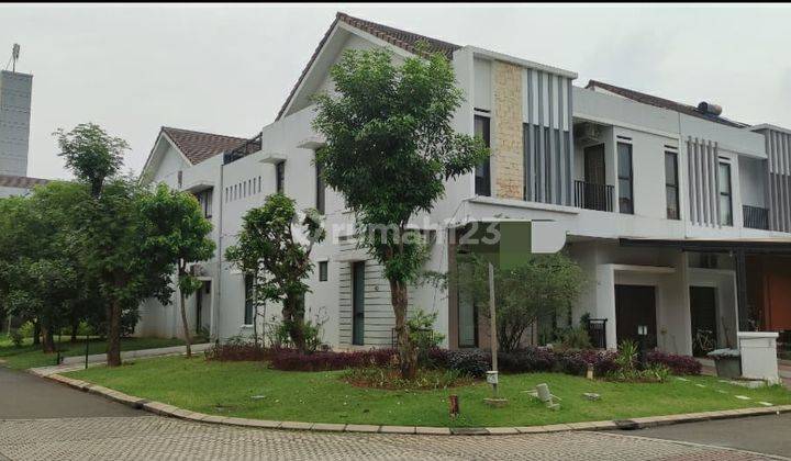 Rumah 10x18m hoek di Newton, Scientia, Gading Serpong, Tangerang, Banten.(TL06). 1