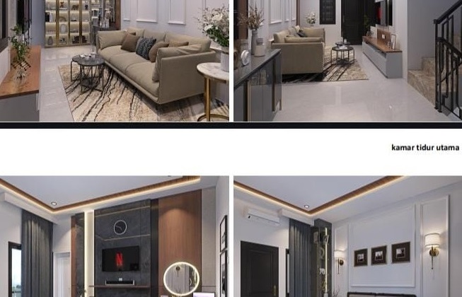 Rumah Baru 3 Lantai Modern Minimalis Promo Khusus untuk 10 Unit Pertama di Area Strategis Tanjung Duren Jakarta Barat