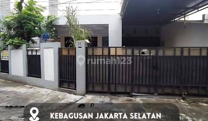 Rumah Di Jual Dua Lantai Semi Cluster Kebagusan 1