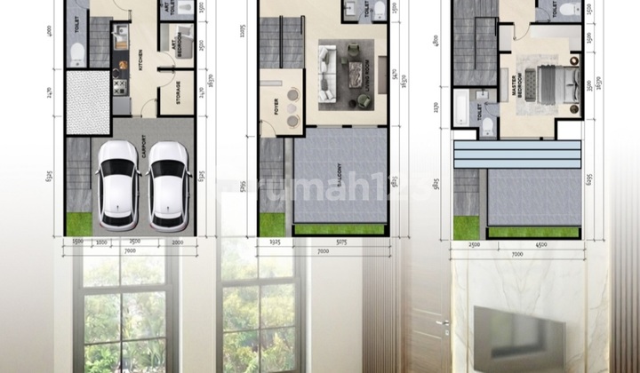 Rumah di Jual Hanya 10 Unit Twon House Jagakarsa 2