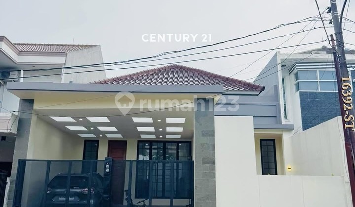 Dijual Rumah 1 Lantai Full Renovasi Posisi Depan Taman