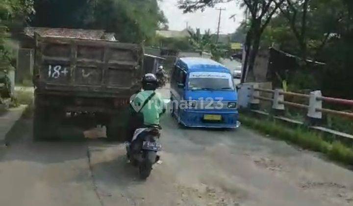 Dijual murah kavling pinggir jalan cocok untuk cluster di Ciseeng  1