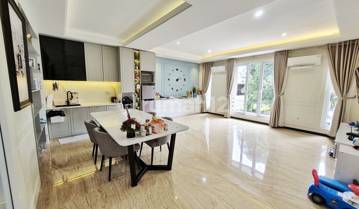 Rumah Minimalis Furnished Di Sunter Sts Hadap Taman