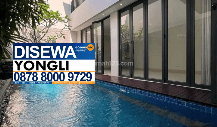 Fir Rent Rumah 2lt Luxury Nice Design Rapi Bersih Bagus Sasak Residence Abdul Majid Cipete Jakarta Selatan 1