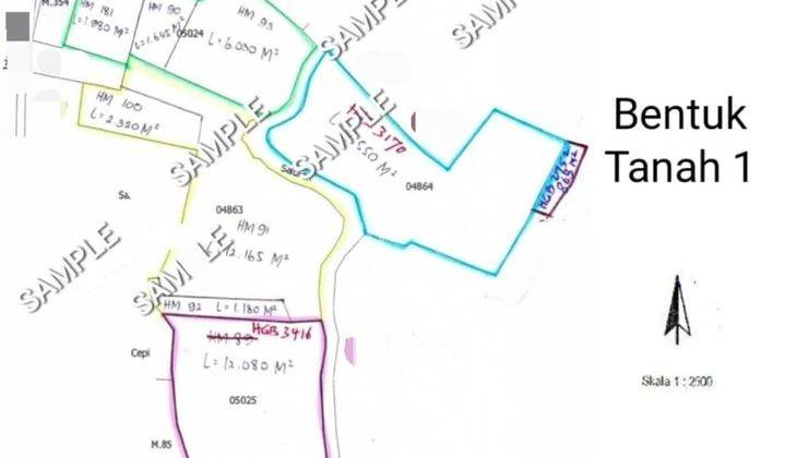 Dijual Tanah Zona Industri Cibarusah, Serang, Cikarang Selatan 2