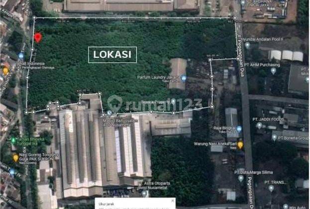 TANAH PEGANGSAAN DUA PINGGIR JALAN KELAPA GADING LOKASI STRATEGIS MURAH SEKALI DIBAWAH NJOP 1