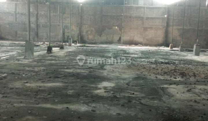 Murah Sebidang Tanah Bonus Bangunan Gudang Narogong Bekasi 2