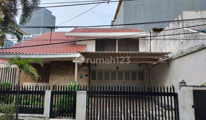 Rumah 2 Lantai Hitung Tanah Di Jl. Cikini Menteng Jakpus 1