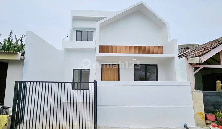 Rumah Modern Minimalis 2 Lantai Di Pondok Ungu Permai 1