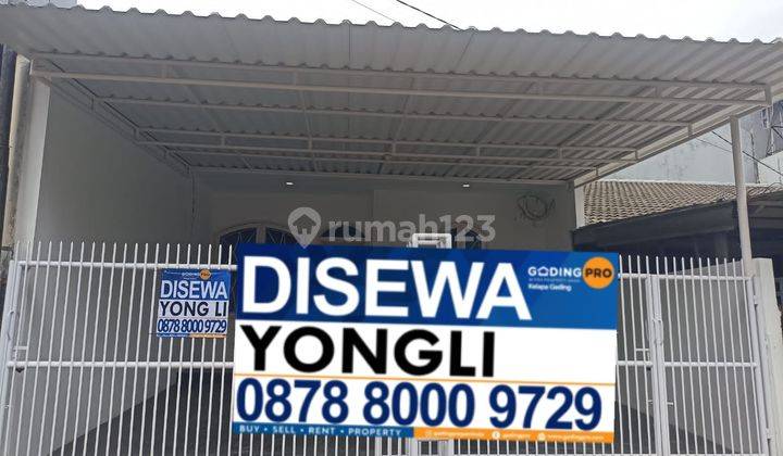 Baru Renovasi Rumah Siap Huni Gading Indah Belakang Mkg 1