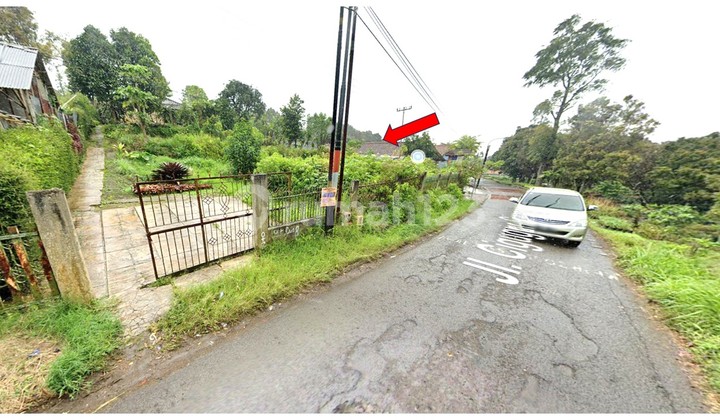 Dijual Tanah Siap Bangun 1.******** 23 Meter Pinggir Jalan Cigugur Girang Parongpong Dekat Resto Rumah Strawberry Lokasi Strategis Kotak