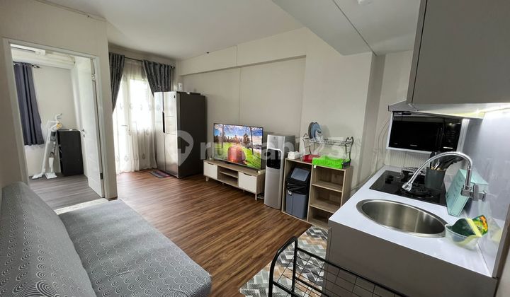 ruang keluarga dijual apartemen 2 bedroom sentraland