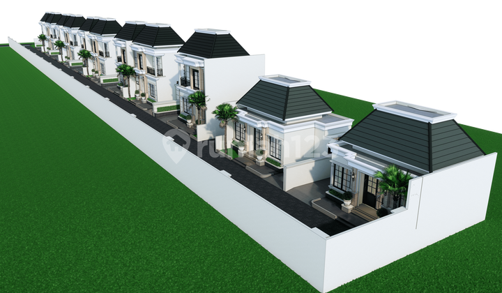 Rumah Modern Luxury di Godean - One Gate System & Suasana Asri Nyaman