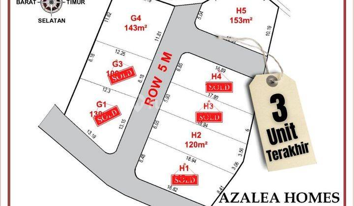 Tanah Kavling SHM Lingkungan Perumahan Dekat Kampus Umy 5