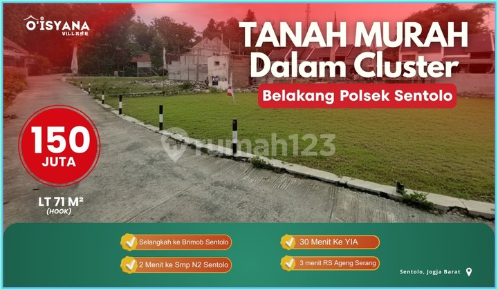 Tanah Kavling Jogja Dalam Cluster Belakang Brimob Sentolo Tanah Kavling Jogja Dalam Cluster Belakang Brimob Sentolo