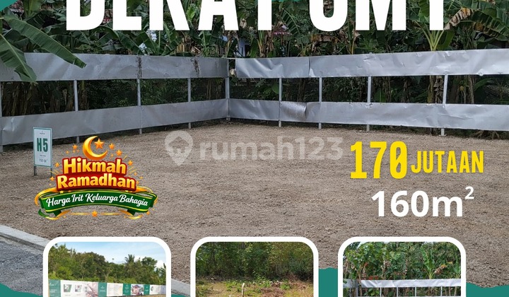 Tanah 100 Jutaan di Jogja Akses Lebar Strategis Bangunjiwo Bantul