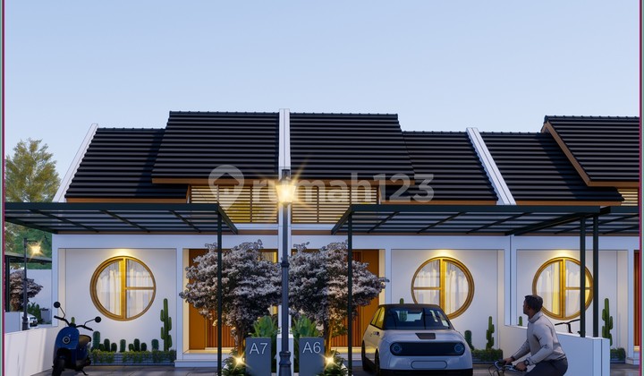 Rumah Murah Jogja Desain Jepang Dalam Cluster Area Exit Tol Sentolo 2