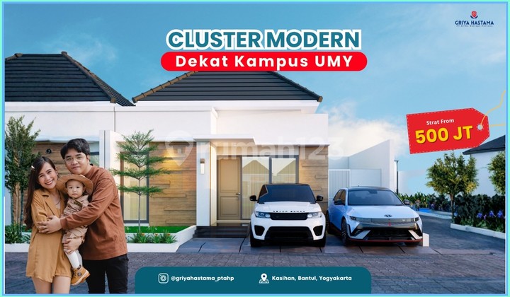 RUMAH MURAH YOGYAKARTA BANTUL DALAM CLUSTER ONE GATE SYSTEM 1