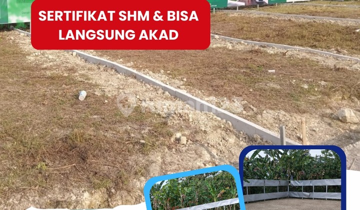 Tanah Kavling Jogja Dekat Ringroad Area Bangunjiwo Harga 1 Jutaan