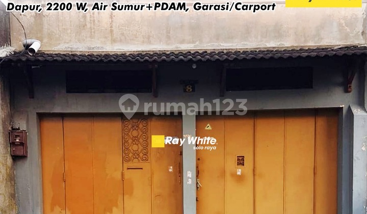 Dijual Rumah Lama di Kepatihan, Jebres, Solo 1