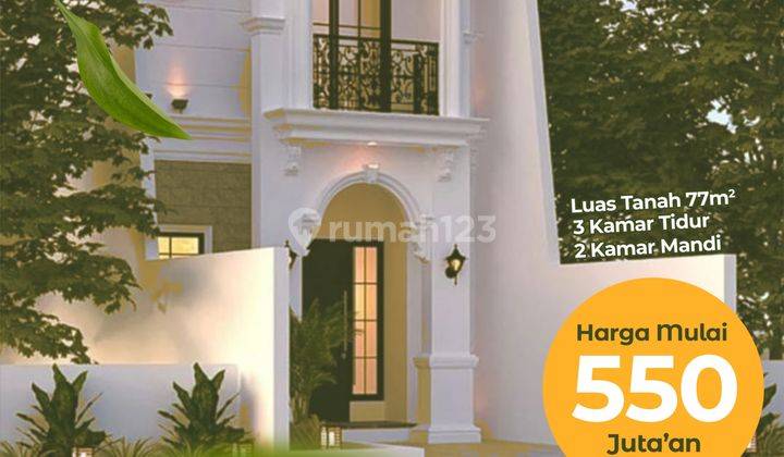 Rumah dalam Cluster di Palur Mojolaban 2 Lantai dkt UNS 2