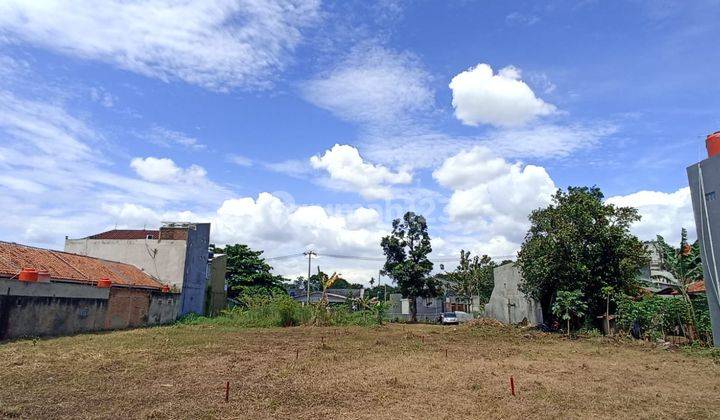 Lahan Datar Strategis Pinggir Jalan Aspal Di Pondok Rajeg Dekat Alun2 Depok 2