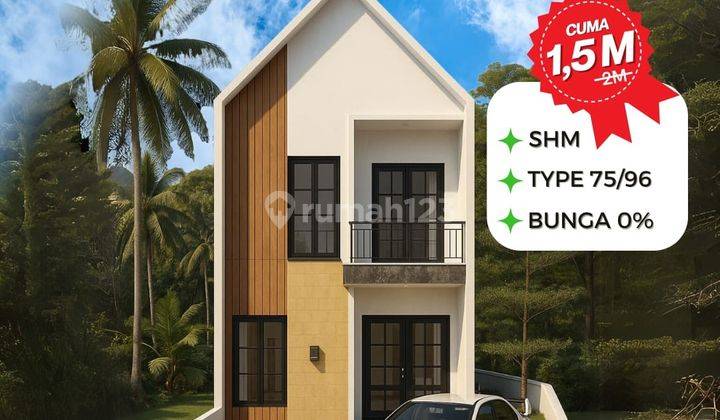 Rumah Cantik Dekat RSUD Bogor, Fresh Launching Bebas Pilih Design 1