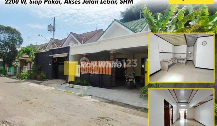 Dijual rumah solo baru 1